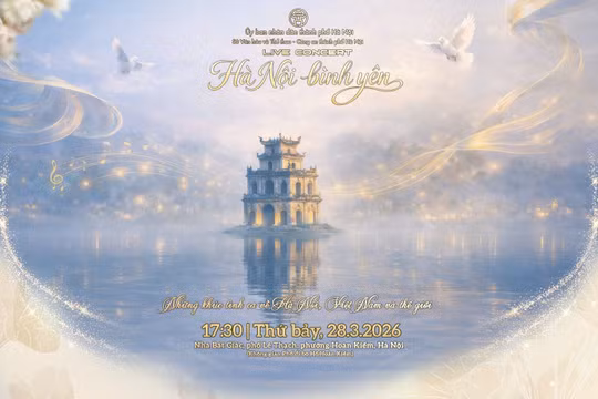 Live Concert “Hà Nội bình yên”- khi Hà Nội là nơi để về