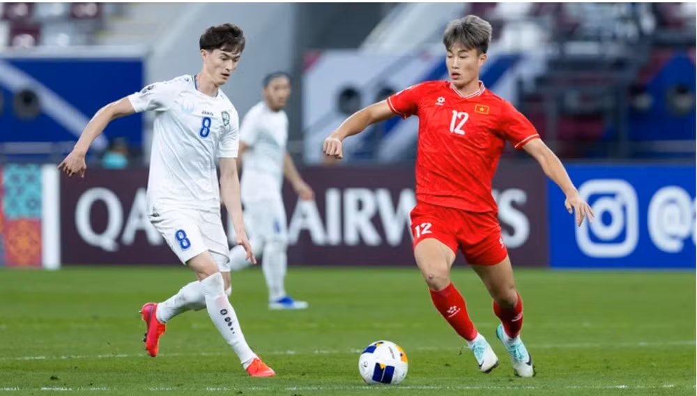 hoa u22 uzbekistan u22 viet nam tranh chuc vo dich voi u22 trung quoc hinh 1