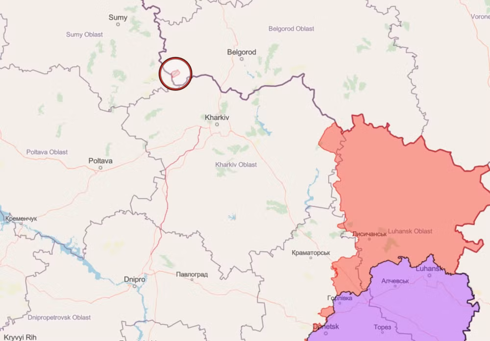 ukraine phan cong vao belgorod muon can buoc tien cua nga tren tien tuyen hinh 1