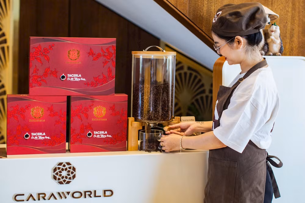 Những hạt cà phê Arabica và Robusta có hương vị đặc trưng, đậm đà