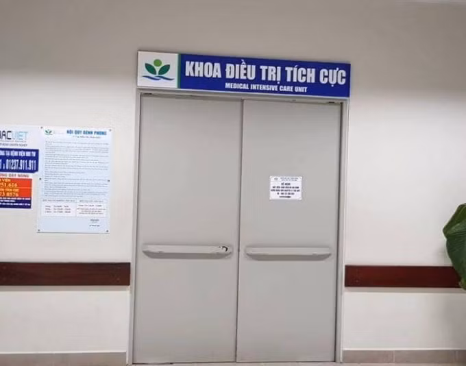 Khu vực điều trị cho cháu bé tại Bệnh viện Nhi Trung ương. Ảnh: tintuc