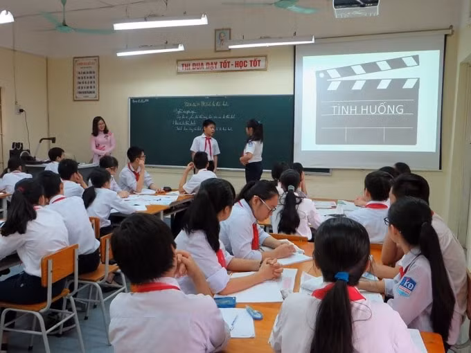 Thi giáo viên giỏi sẽ thực hiện ở tại cơ sở giáo viên làm việc. Ảnh minh họa