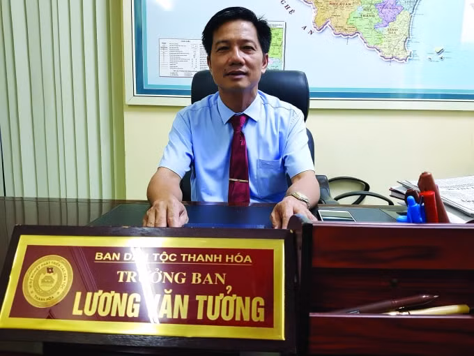 Ông Lương Văn Tưởng, Trưởng ban Dân tộc tỉnh Thanh Hóa
