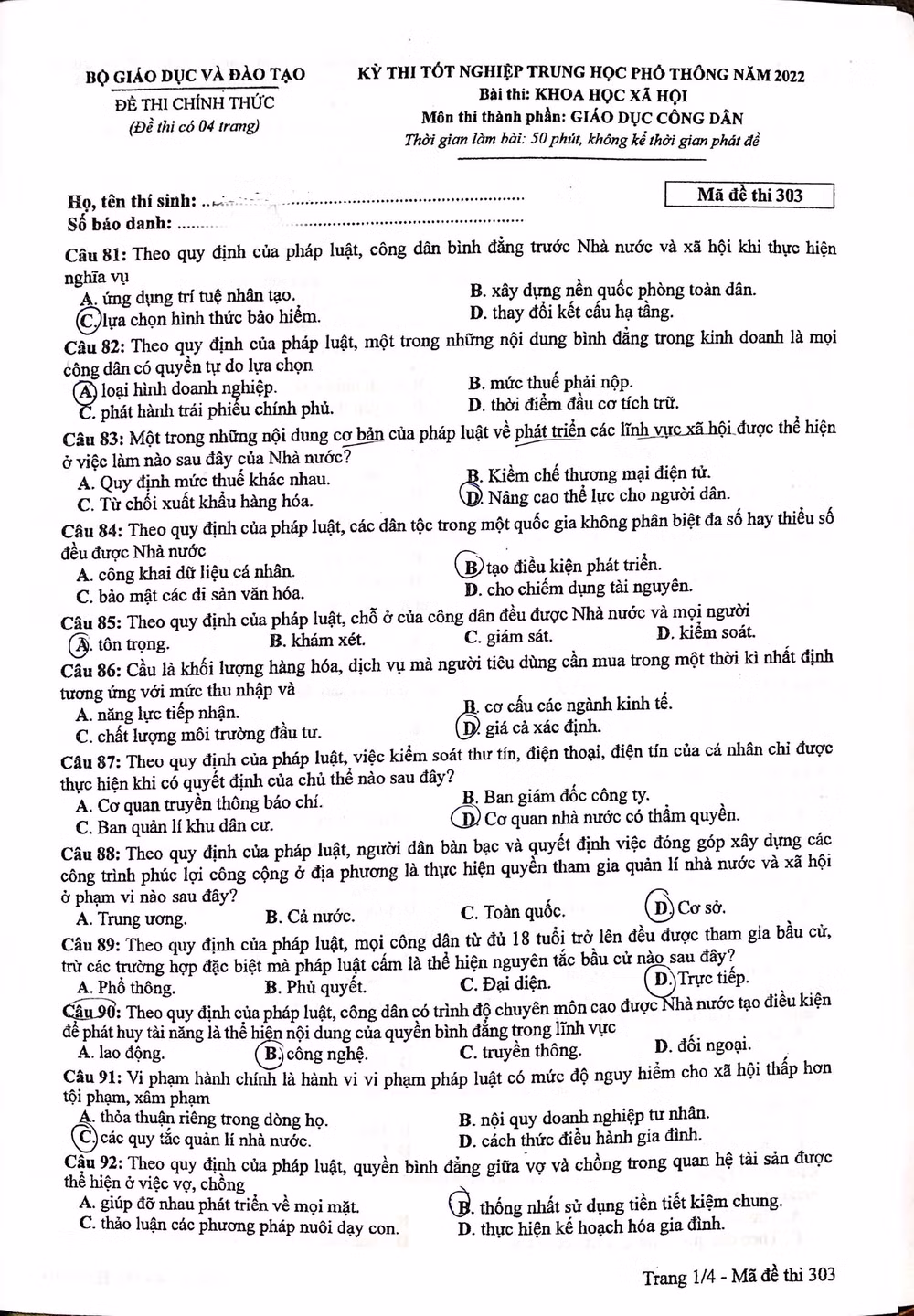 de thi tot nghiep thpt 2022 mon lich su ma de 303 hinh 1