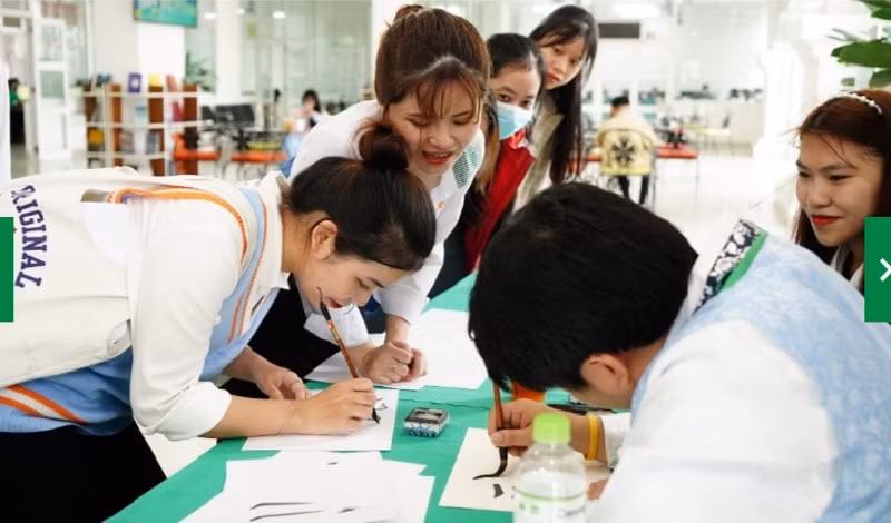 Không gian thư pháp Hàn Quốc