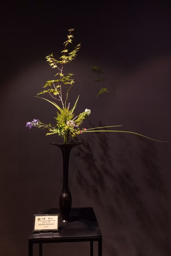 ngac nhien voi ve dep cua nghe thuat cam hoa ikebana nhat ban hinh 10