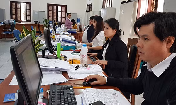 Hoạt động tại Phòng Quản lý Thu (BHXH tỉnh Gia Lai)