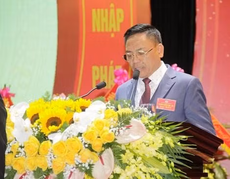 Ông Cao Tiến Đoan, Chủ tịch HĐQT Tập đoàn Bất động sản Đông Á, Chủ tịch Hiệp hội DN tỉnh khóa III