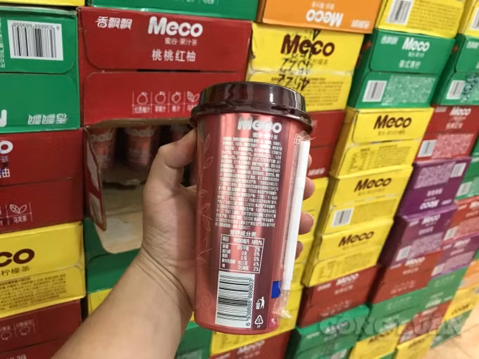 Sản phẩm trà sữa uống liền không có hóa đơn chứng từ