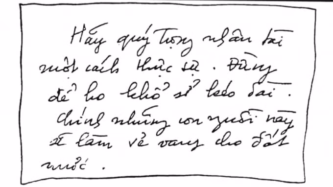 Di bút của Bùi Xuân Phái. Ảnh: Bùi Thanh Phương.