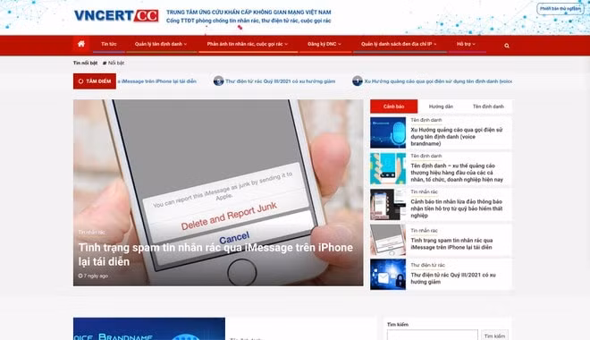 ra mat cong thong tin dien tu ve phong chong tin nhan rac thu dien tu rac cuoc goi rac hinh 1