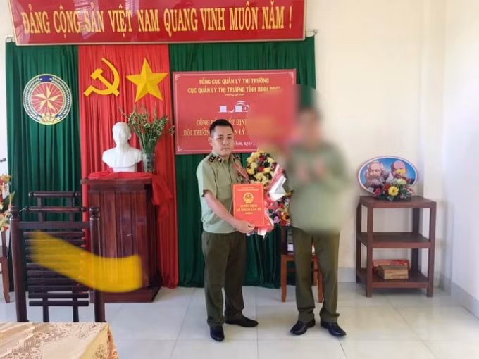 binh dinh ky luat canh cao doi truong doi qltt so 1 vi co dau hieu voi vinh hinh 1