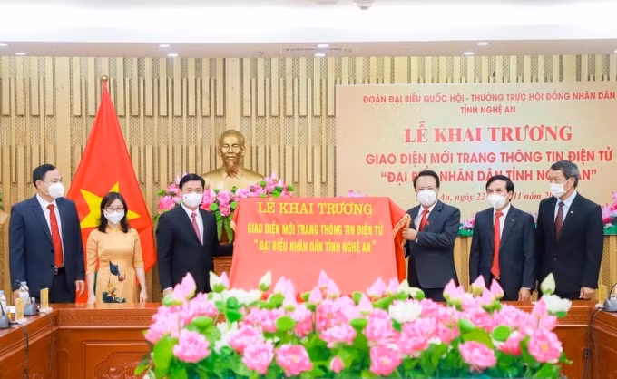 khai truong giao dien moi trang ttdt dai bieu nhan dan tinh nghe an hinh 1