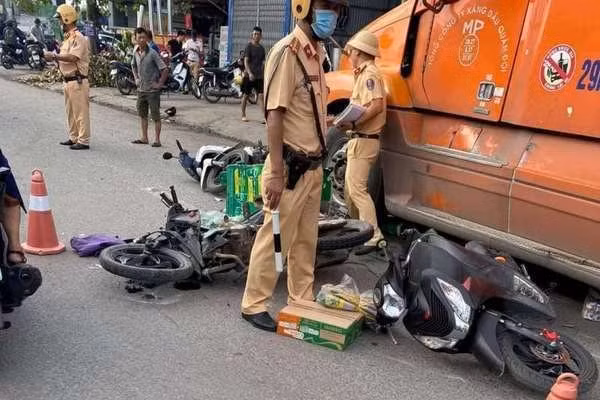 Nhiều người bị thương sau vụ tai nạn. Ảnh: TL