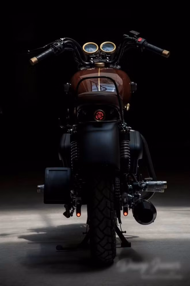 Chim Sấm Royal Enfield Thunderbird thực sự đẹp mê hồn. Ảnh: TL.