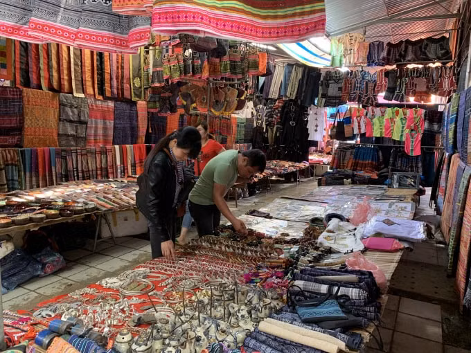 Chợ văn hóa Bắc Hà.