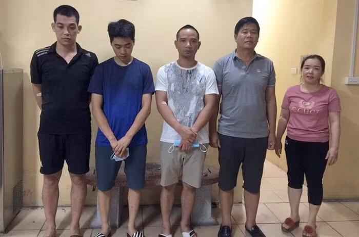 Các đồng phạm liên quan. Ảnh: internet.