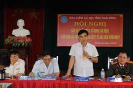 Thái Bình: Quyết liệt thực hiện các biện pháp đôn đốc thu nộp BHXH, BHYT, BHTN