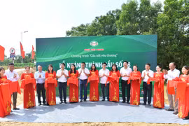 Nhựa Tiền Phong khánh thành cầu nối yêu thương 98 - Cầu Khe Tuần tại Hà Tĩnh