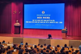 Công đoàn Viên chức Việt Nam tổ chức hội nghị Học tập, quán triệt Nghị quyết Đại hội CĐVCVN lần thứ VI