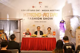 Kimono – Aodai Fashion Show: Chương trình giao lưu văn hóa nghệ thuật kỷ niệm 50 năm quan hệ Việt Nam – Nhật Bản