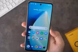 Hình ảnh trên tay của Realme C55