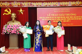 Vĩnh Phúc: Trao giải thưởng sáng tác, quảng bá các tác phẩm văn học, báo chí về Chủ tịch Hồ Chí Minh
