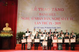 Nghị định mới về xét tặng danh hiệu “Nghệ sĩ nhân dân”, “Nghệ sĩ ưu tú”