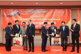 Vietjet công bố đường bay thẳng đầu tiên giữa Việt Nam và Hiroshima mừng Hội nghị thượng đỉnh G7