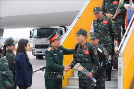 Lực lượng Quân đội Việt Nam hoàn thành nhiệm vụ cứu hộ, cứu nạn tại Thổ Nhĩ Kỳ, về nước an toàn