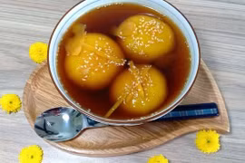 Hấp dẫn bánh trùng mật mía Vĩnh Tường (Vĩnh Phúc)