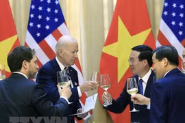 Chủ tịch nước Võ Văn Thưởng chủ trì chiêu đãi Tổng thống Joe Biden