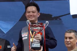 Cơ thủ Bao Phương Vinh vô địch giải billiards carom 3 băng thế giới 2023