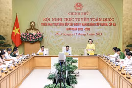 Kiện toàn tổ chức bộ máy, thực hiện chính sách khi thực hiện sắp xếp đơn vị hành chính
