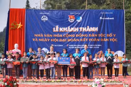 Ra mắt Nhà văn hóa cộng đồng dân tộc Mảng và dân tộc Bố Y