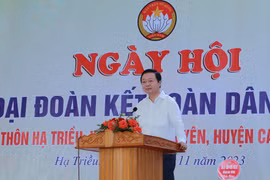 Mỗi dự án, con đường được đi qua phải gắn với vấn đề chăm lo đời sống cho nhân dân
