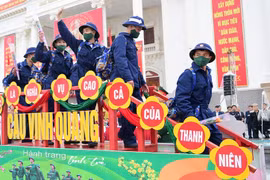 Ninh Bình: 1.300 thanh niên ưu tú lên đường nhập ngũ