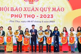 Hội báo Xuân tỉnh Phú Thọ: “Đổi mới báo chí, đồng hành với đất nước hội nhập và phát triển”