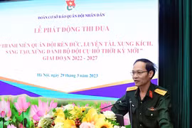 Đoàn viên thanh niên Báo Quân đội nhân dân rèn đức, luyện tài, xung kích, sáng tạo