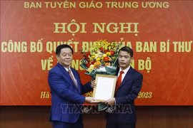 Ông Vũ Thanh Mai giữ chức Phó Trưởng Ban Tuyên giáo Trung ương