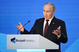 Ông Putin nói Nga thử nghiệm thành công tên lửa hạt nhân thế hệ mới Burevestnik