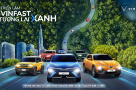 Triển lãm “VinFast - Vì tương lai xanh”: Vinfast ra mắt bộ tứ xe điện mới