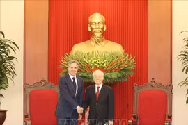 Tổng Bí thư Nguyễn Phú Trọng tiếp Ngoại trưởng Hoa Kỳ Antony Blinken