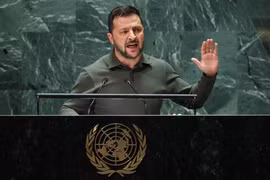 Tổng thống Zelenskyy kêu gọi hòa bình cho Ukraine tại Liên hợp quốc