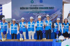 Tập đoàn Vạn Phúc khởi công bến du thuyền Dragon Bay tại Van Phuc city