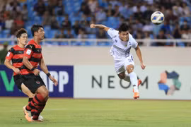 Hà Nội FC thua 2-4 trước đại diện hùng mạnh của Hàn Quốc
