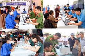 Cầm tay, chỉ việc, giúp người dân huyện Kỳ Anh (Hà Tĩnh) chuyển đổi số