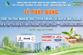 Thi trắc nghiệm Tìm hiểu về Bảo vệ môi trường "rinh" thưởng hơn 100.000.000 đồng