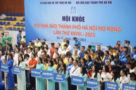 Sôi nổi ngày hội thể thao của giới báo chí Hà Nội