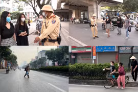 Hà Nội: Người đi bộ ngạc nhiên vì bị xử phạt do sang đường không đúng quy định